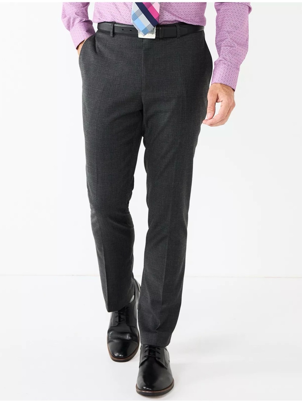 Banana Republic Black Dress Pants with Light Blue Lining